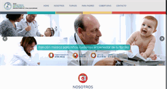Desktop Screenshot of pediatriabelgranor.com