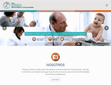 Tablet Screenshot of pediatriabelgranor.com